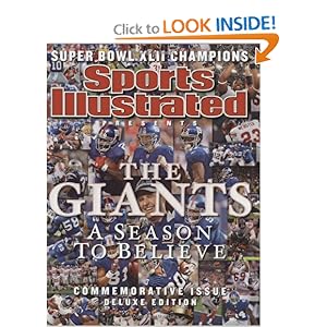 Sports Illustrated Presents The Giants: A Season to Belive - Commemorative Issue Deluxe Edition [Hardcover]