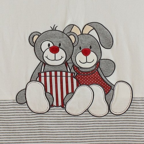 Imagen principal de Protector de cuna 'Nariz roja' Tallas Protector de cuna (TU : 190 x 40 cms) - Kinousses