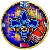 NBA New Orleans Hornets 18-Inch High Definition Clock