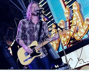 Signed James Casey Photograph - 8x10 w COA American Idol 3rd Place #2 - Autographed NFL Photos