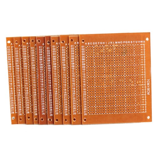 Pack of 10 PCB Blank Circuit Board Prototype Paper Solder Circuit Panel