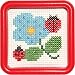 Easystreet Little Folks Lady Bugs with Blue Flower Counted Cross-Stitch Kit