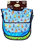Frenchie Mini Couture Waterproof Feeder Bib with Flip Over Pocket, 3 Pack, Boy
