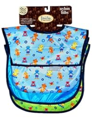 Waterproof Feeder Bib w/Flip Pocket, 3 Pack, Boy, Frenchie Mini Couture