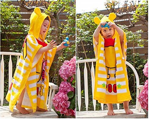 Kids Hooded Towel Wrap for Bath, Pool or Beach (Winnie the Pooh)