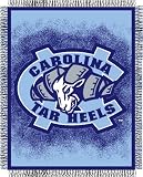 NORTH CAROLINA TAR HEELS 48x 60 Triple Woven Jacquard KNIT THROW BLANKET
