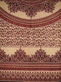 Floral Jaipur Tapestry-Coverlet-Bedspread-Mediterranean