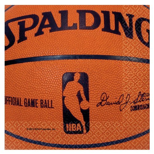 Spalding® Basketball Beverage Napkins Pkg/36
