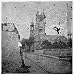 Charleston, South Carolina. Unitarian and German Lutheran churches on Archdale Street...