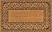 Extra Weave High Pile Tufted Deluxe 22 by 36-Inch Coir Doormat, Scroll