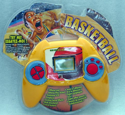 Childrens Toyshop  Toys : Deluxe Sports Games Electronic Hand Held Slam Dunk Basketball Game