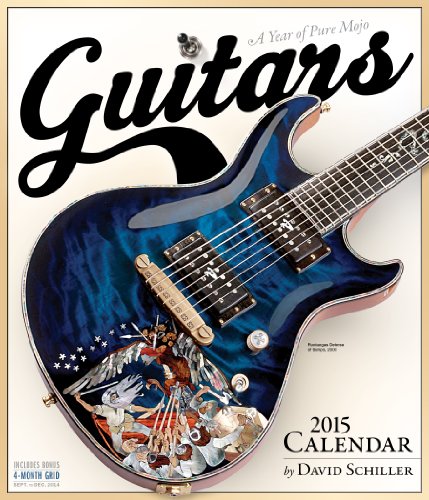 Guitars 2015 Wall Calendar