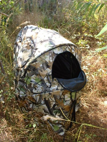 Portable Weatherproof CamouflaugeHunting Chair-Pop-Up-Blind by Haynes Hunting Systems