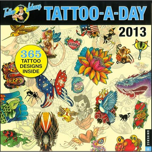 Tattoo-A-Day Wall Calendar 2013