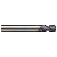 Niagara Cutter C430M Carbide End Mill, General Purpose, AlTiN Coated, 4 Flutes, Square End
