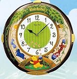 くまのぷーさん 電波メロディ掛時計