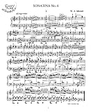 Mozart Piano Sonatina No. 6: Instantly download and print sheet music
