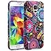 Fosmon DURA-DESIGN Series Slim Fit Case Flexible TPU Cover for Samsung Galaxy S5 (Jellyfish)