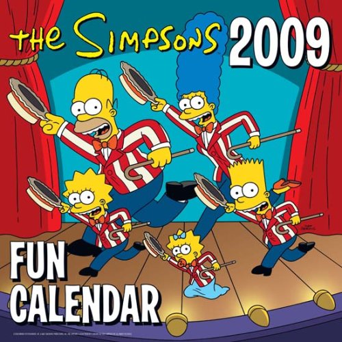 Childrens Toyshop  Books : Official "The Simpsons" Calendar 2009 2009