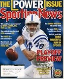 Sporting News January 13, 2006 Peyton Manning/Indianapolis Colts, Rex Grossman/Chicago Bears