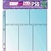 Crop In Style PSB Paper and Sticker 12 Inch by 12 Inch 3-Ring Binder Refill Pages, Chunky/Jumbo and Letter Sticker/Med Diecut