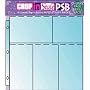 Crop In Style PSB Paper and Sticker 12 Inch by 12 Inch 3-Ring Binder Refill Pages, Chunky/Jumbo and Letter Sticker/Med Diecut