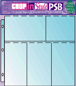 Office Product: 3 Ring Binder Refill Chunky