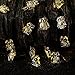 Solar Powered Owl Shape String Lights