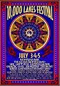 10,000 Lakes Festival - 2003 Concert Poster (Widespread Panic, The Allman Brothers Band, Moe., Leftover Salmon, Robert Randolph, and O.A.R.)