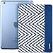 iPad mini/iPad mini 2/iPad mini 3 case, ESR the Beat Series Trifold Flip Smart Cover with [Stand Function][Aesthetic Print][Auto Wake/Sleep] for iPad mini 3/2/1(Electric Blues)