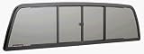 CRL Duo-Vent Four Panel Truck Slider with Solar Glass for 1995 - 2004 Toyota Tacoma