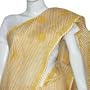 Yellow Sari Cotton Chikan Embroidered (chsari106)