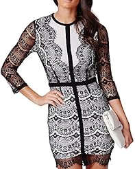 Sexy Cocktail Lace Vintage Long Sleeves Club Dress/Party Dress/Mini Dress 