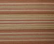 Coral and Tan Stripe Fabric by the Yard
