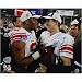 Eli Manning & Michael Strahan Dual Signed SB XLII Celebration 8x10 Image