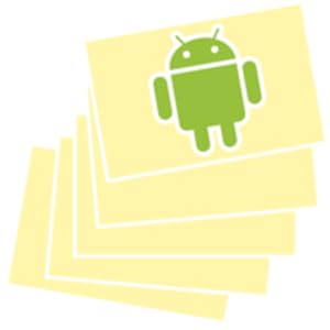 here is going to be a time when you have to take tests and in order to prepare for them, you're probably going to have to create flash cards. This application is going to allow you to create flash cards to make studying a little easier. StudyDroid