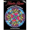 Hearts and Roses Stained Glass Coloring Book (Dover Design Stained Glass Coloring Book)