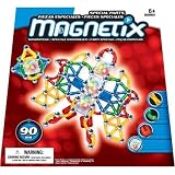 Magnetix 28288 90pc Clear Light Cubes Multi-Mix