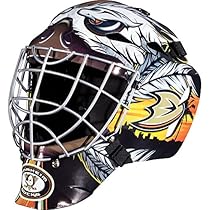 Franklin Sports GFM 1500 NHL Anaheim Ducks Goalie Face Mask

