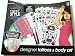 next STYLE Designer Tattoos & Body Art Kit (Includes 475 Temporary Body Tattoos & Jewels, Stencils and Glitter)
