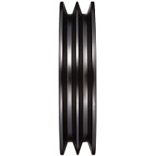 Martin FHP Sheave, MST Bushed, 4L/5L or B Belt Section, 2 Grooves, Class 30 Gray Cast Iron