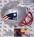 Randy Moss Autographed/Hand Signed New England Patriots Authentic Full Size Proline Football Helmet
