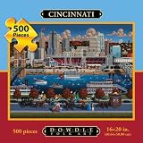 Dowdle Folk Art Cincinnati 500pc 16x20  Puzzles