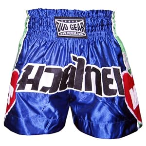 L Duo * I Luv Mt * Muay Thai Kickboxing Boxing Shorts