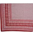 Bed Sheets Cotton Block Print from India Queen Size (bshtd637)