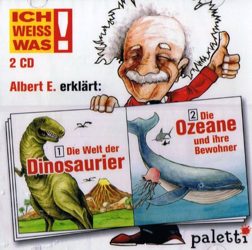 Produkt-Bild: Ich weiss was! Albert E. erkl&auml;rt: 1. Die Welt der Dinosaurier / 2. Die Ozeane und ihre Bewohner