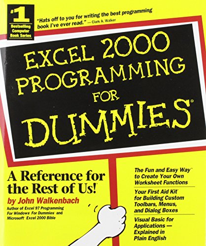 excel 2000 programming for dummies