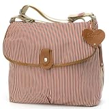 Babymel Satchel Red Stripe