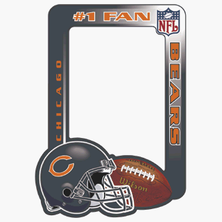Chicago Bears Photo Frame Magnet