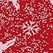 NOPTEG Kids Mermaid Tail Blanket Knitted Living Room Sleeping Bag Birthday Christmas Xmas Gift for for Camping,Sleeping,Reading,Car Trip 59inch x31.5 inch (Reindeer Snowflake,Red)